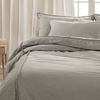 Σετ Παπλωματοθήκη Charisma Natural Collection 230X250 Mint Green